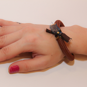 Βραχιόλι  Ορειβατικό Κορδόνι Καφέ