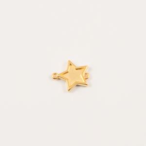 Gilt Star Yellow (1.9x1.5cm)