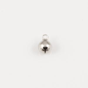 Metal Bell Silver 1.7x0.8cm