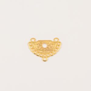 Gold Plated Metal Item 2.8x2.1cm