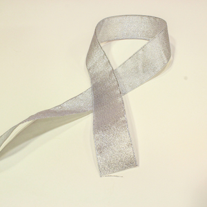 Ribbon Metal Silver (15mm)