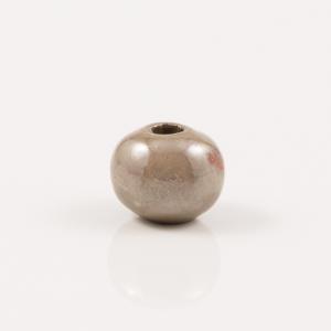 Ceramic Bead Beige 1.3cm