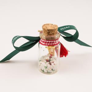 Charm Bottle Wishes Ribbon Green