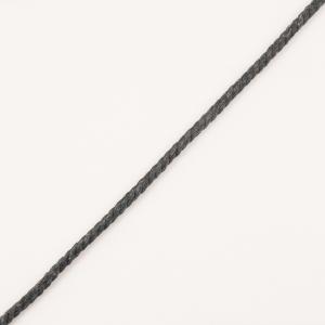 Twisted Cord Anthracite 7mm