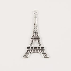 Eiffel Tower Silver 4.4x2.4cm