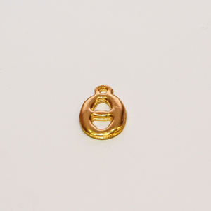 Gold Plated Initial "Θ"