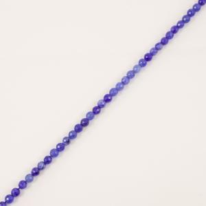 Polygonal Lapis Beads (6mm)