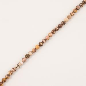 Jade Beads Brown-Beige (8mm)