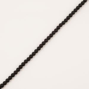 Onyx Beads Black Matte 6mm