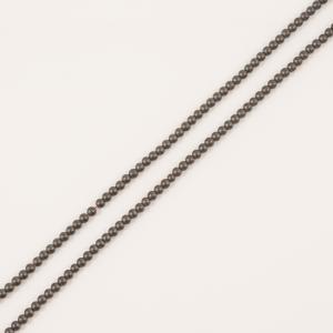 Hematite Gray Matte Beads 3mm