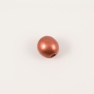 Ceramic Bead Copper 2.4cm
