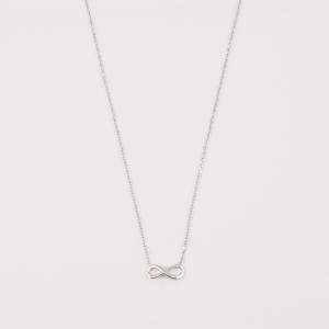 Necklace Silver 925 Infinity Silver