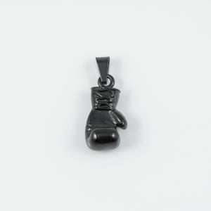 Ατσάλινο Γάντι Μποξ Black 3.7x1.3cm