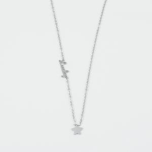 Steel Necklace "Lucky" Star