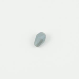 Crystal Bead Tear Gray 1.1x0.8cm