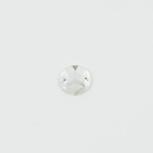 Crystal Button Round 1.6cm