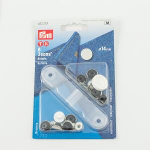 Snap Fasteners for Jeans 14mm