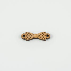 Wooden Bow Tie 2.9x0.9cm