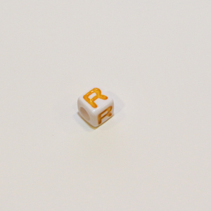 Acrylic Cube Letter "R"