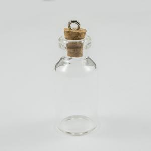 Glass Bottle (4.8x1.8cm)