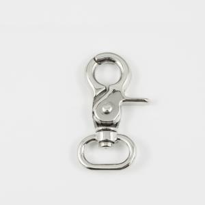 Clasp Hook Silver 5.7x2.5cm
