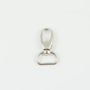 Clasp Hook Silver 4x2.2cm