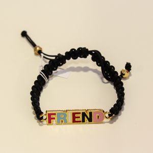Βραχιόλι "FRIEND" με σμάλτο