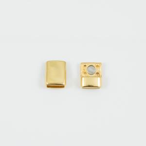 Magnetic Clasp Gold 2.3x1.3cm