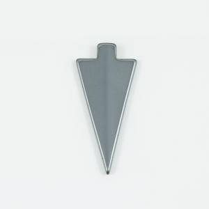 Metal Arrow Black Nickel 4x1.8cm