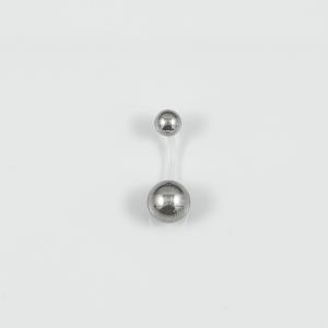 Belly Button Piercing Steel-Silicone