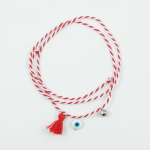 Bracelet Bell Red Tassel
