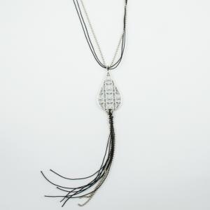 Necklace Cord-Chain Perforated Tear