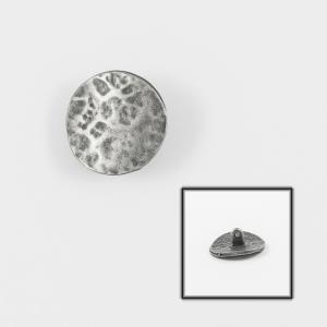 Forged Button Silver 2cm