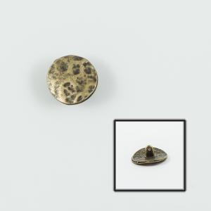 Forged Button Bronze 1.5cm