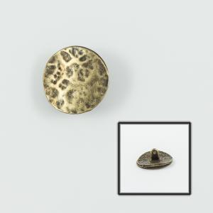Forged Button Bronze 2cm