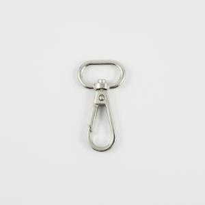 Clasp Hook Silver 4.8x2.5cm