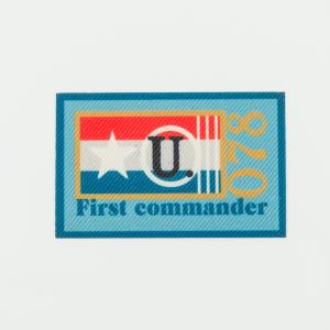 Iron-On Patch "First Commander"