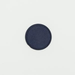 Μπάλωμα Στρογγυλό Μπλε 3.7cm