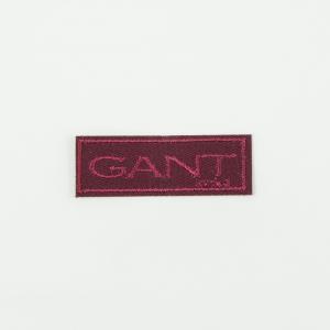 Iron-On Patch "Gant" Burgundy