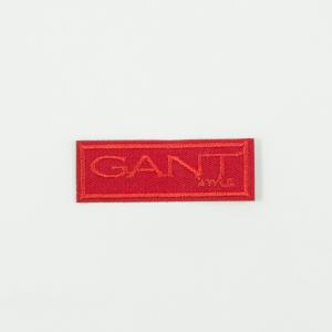 Iron-On Patch "Gant" Red