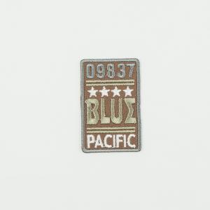 Iron-On Patch "Blue Pacific"