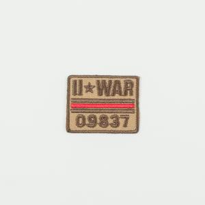Iron-On Patch "WAR"