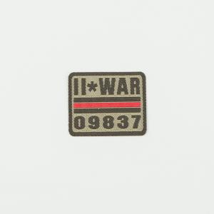 Iron-On Patch "ΙΙ*WAR"