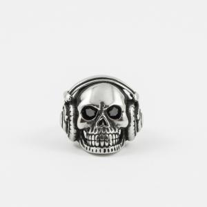 Ring Skull Headphones