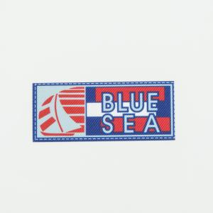 Iron-On Patch "Blue Sea"