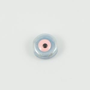 Ceramic Round Eye Gray 1.3cm