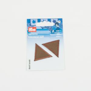 Patch Triangle Brown 3.8x3.1cm