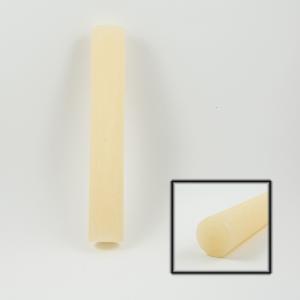 Candle Ivory Cylinder 21.5x3.5cm