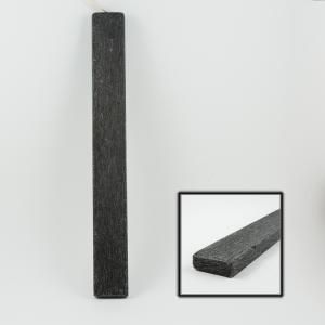 Λαμπάδα Ανθρακί Ορθογώνια 34x4cm