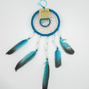 Dream Catcher Feathers Turquoise 35x11cm